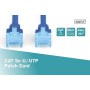Digitus | CAT 5e | Patch cable | Unshielded twisted pair (UTP) | Male | RJ-45 | Male | RJ-45 | Blue | 0.5 m - 3
